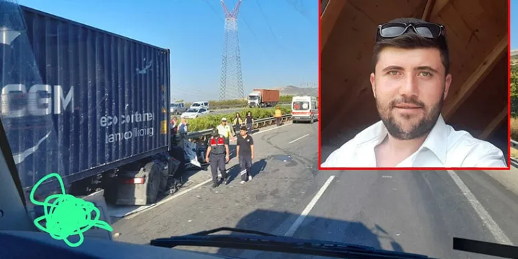 Arıza yapan tıra arkadan gelen tır çarptı