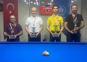 Bilardo İl Birinciliği tamamlandı