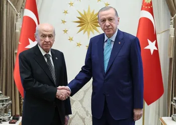 Cumhurbaşkanı Erdoğan, Bahçeli ile görüştü
