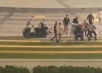 Kavga anı kamerada