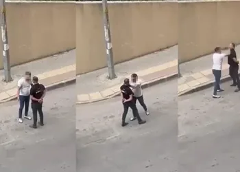Bursa’da kendisini darp eden adama karşılık vermedi