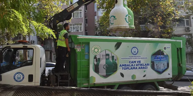 Yıldırım’da 4 bin 710 ton atık cam toplandı
