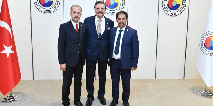 TOBB Başkanı Hisarcıklıoğlu’na ziyaret