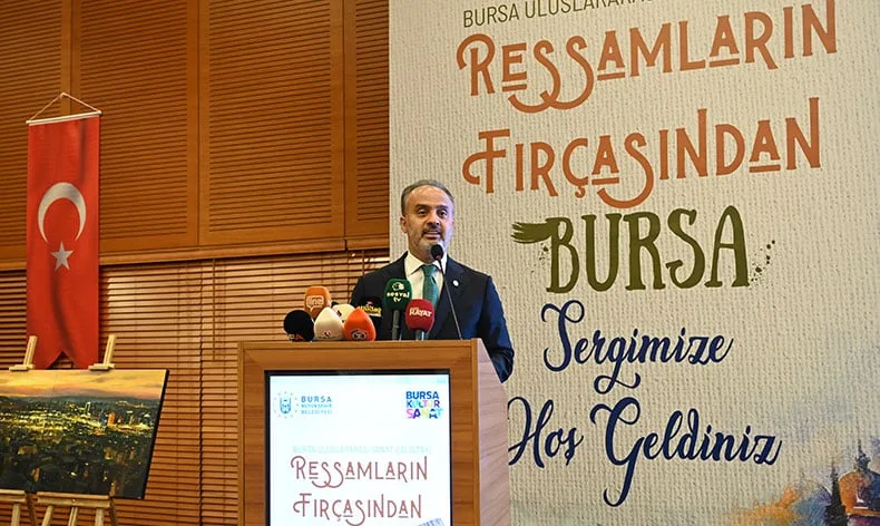 Uluslararası ressamların fırçasından Bursa