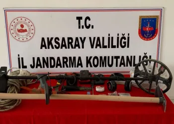 Define avcıları jandarmaya yakalandı
