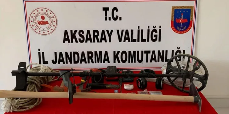 Define avcıları jandarmaya yakalandı