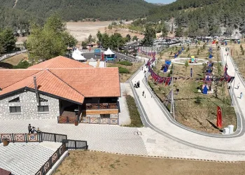 Demirtaş Çim Kayağı Tesisleri cazibe merkezi oldu