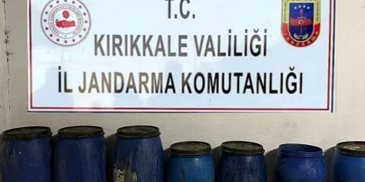 650 litre kaçak şarap ele geçirildi