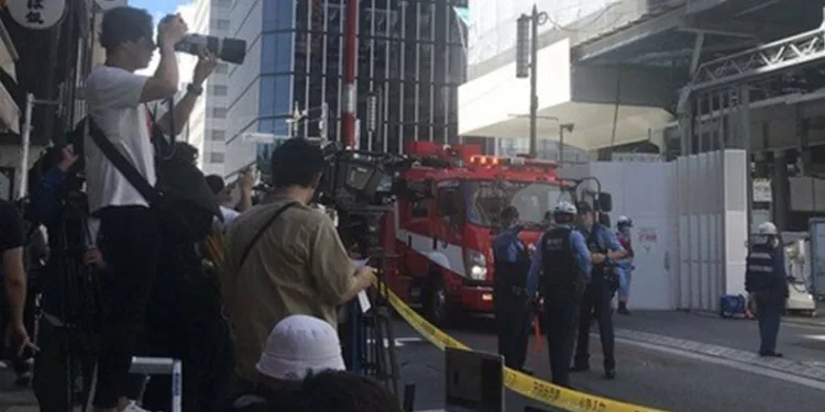 15 tonluk çelik levha düştü