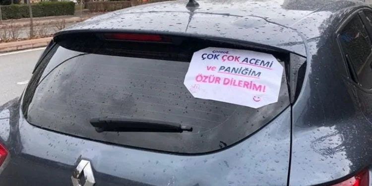 “Çok çok acemi ve paniğim”