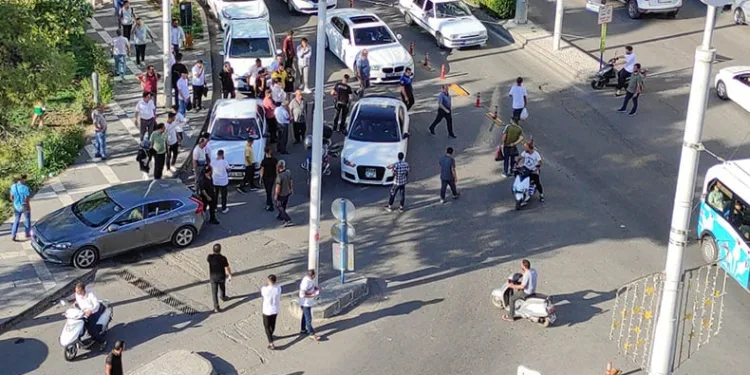 Şanlıurfa’da kadınların kavgası kamerada