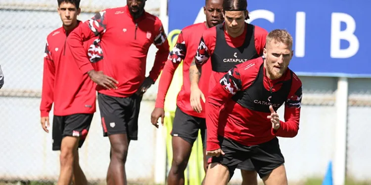Sivasspor, hücum ve taktik çalıştı