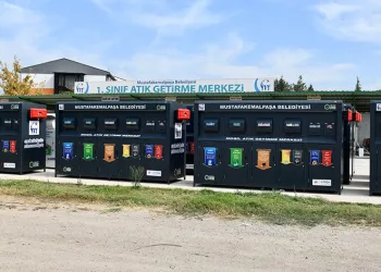 Mustafakemalpaşa’ya mobil atık merkezi
