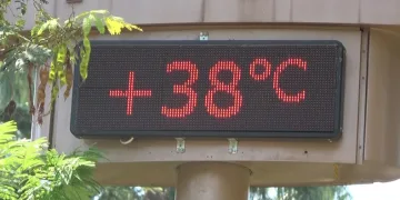 Termometreler 38 dereceyi gösterdi
