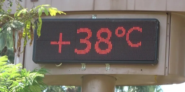 Termometreler 38 dereceyi gösterdi