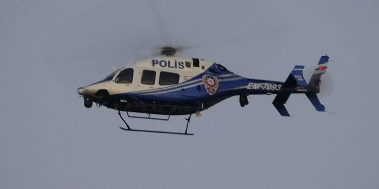 Bursa’da helikopter destekli uyuşturucu operasyonu