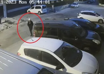 Oto faresi aracı böyle soydu