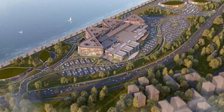 Şehir Hastanesi’nin deniz dolgusunda sona geliniyor