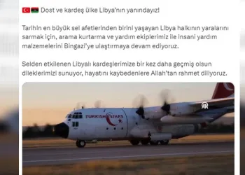 “Yardım malzemelerini Bingazi’ye ulaştırmaya devam ediyoruz”