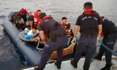 Datça’da 24 düzensiz göçmen kurtarıldı