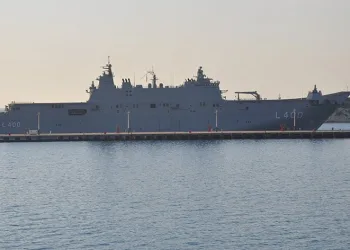 TCG Anadolu, Taşucu limanından ayrıldı