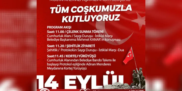 Mustafakemalpaşa’da kurtuluş coşkusu