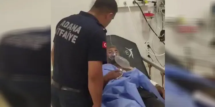 Önce kurtardı, sonra ziyaret etti