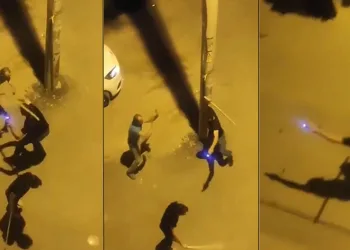 Bursa’da, sopalar ve bıçaklar havada uçuştu