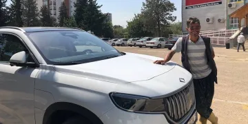 Togg sahibi aracına kavuştu