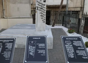Gemlik’te şehitlik yenilendi