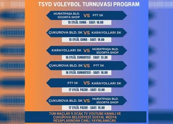 TSYD Kadınlar Voleybol Turnuvası başlıyor