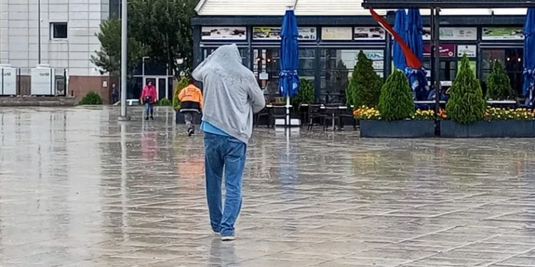 Afyonkarahisar’da yağmur yağışı