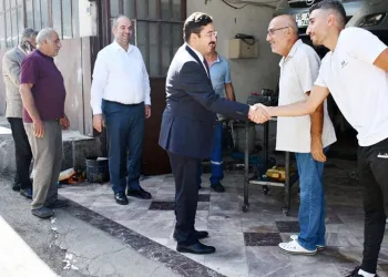 Mudanya Kaymakamı, esnafın ahilik haftasını kutladı