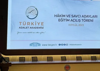 Türkiye Adalet Akademisi açılış töreni