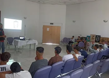 Öğrencilere afet eğitimi verildi