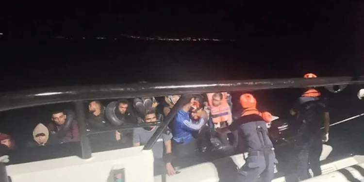65 düzensiz göçmen yakalandı