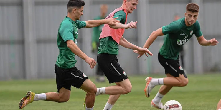 Bursaspor’da maç hazırlıkları sürüyor