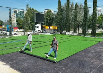 Bursa’da futbol sahaları yenileniyor
