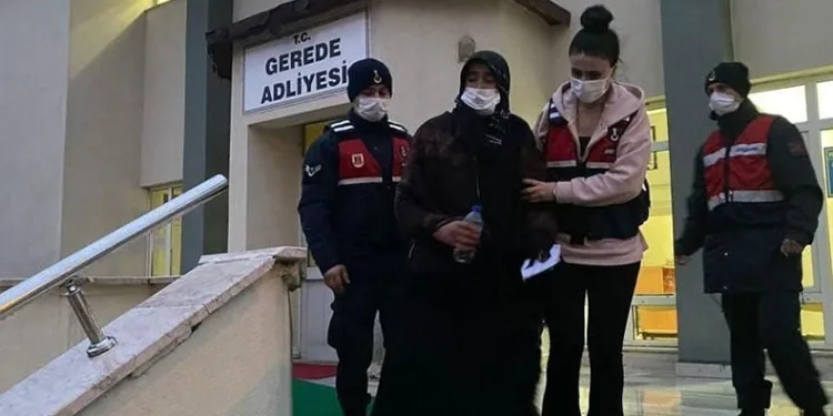 Kocasını odunla öldürüp dereye atmıştı