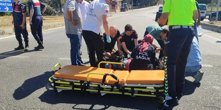 Trafikte kırmızı ihlali kazayı beraberinde getirdi