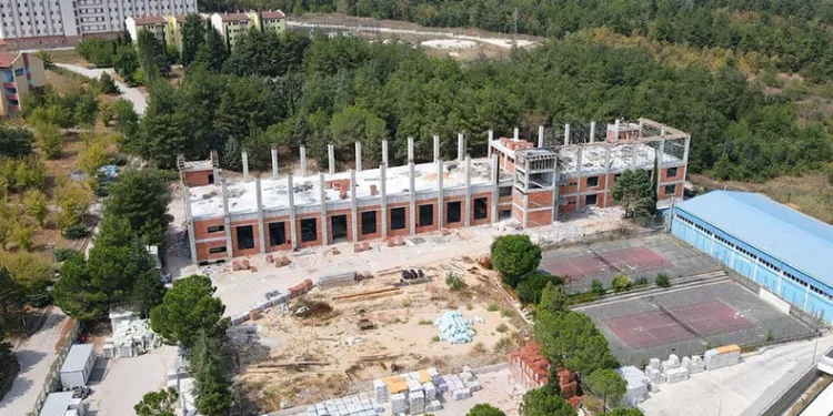 Uludağ Üniversitesi şantiyeye döndü