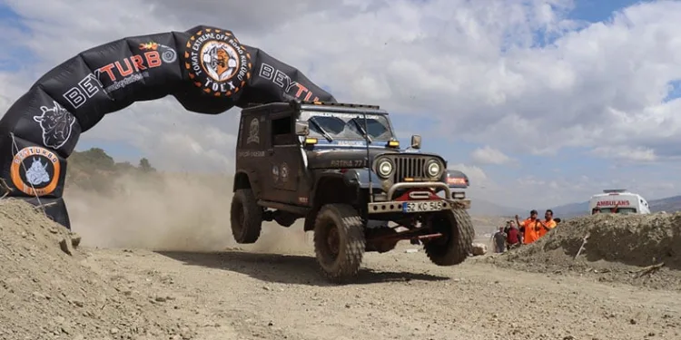 Tokat’ta off-road heyecanı yaşandı