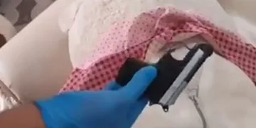 Oyuncak ayının içinden tabanca çıktı