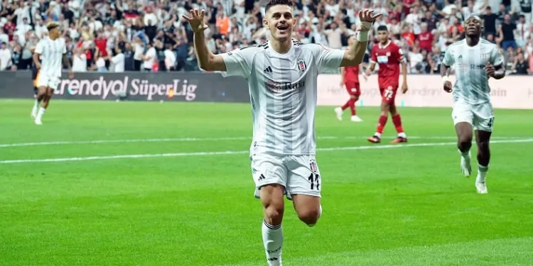 Milot Rashica, Beşiktaş’ta ilk golünü attı