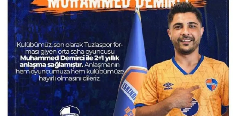 İskenderunspor, Muhammed Demirci ile anlaştı