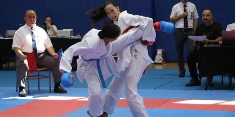 Tavşanlı’da düzenlenen Karate Turnuvası ödül töreni ile sona erdi