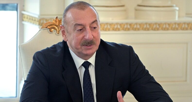 Aliyev: "Ermenistan devletinin gösterdiği tutum umut verici”