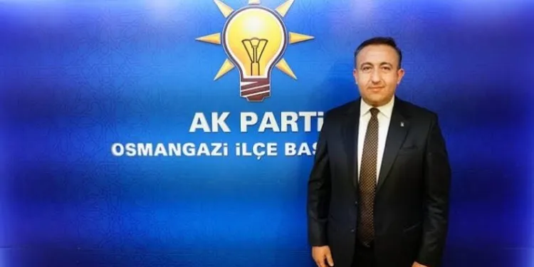 Ak parti Osmangazi’de Ufuk Cömez görevinden ayrıldı