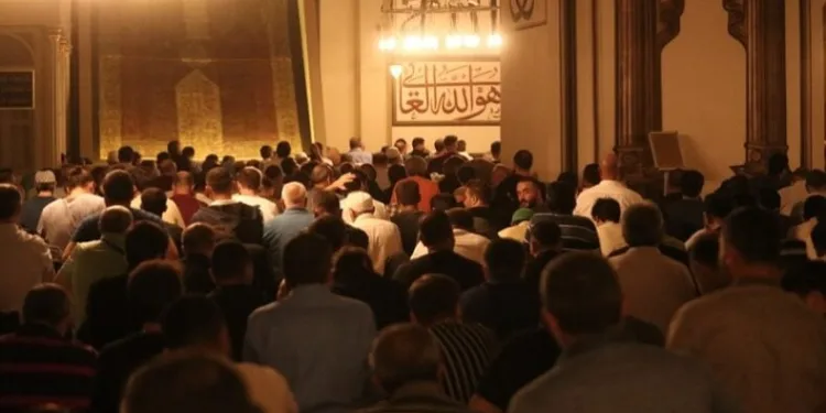 Bursa Ulucamii de kandil yoğunluğu