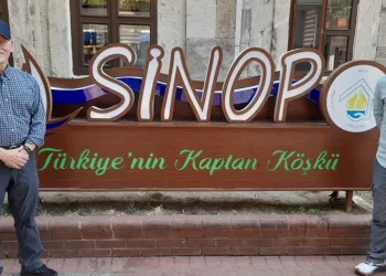 Amerikalı eski asker görev yaptığı Sinop’u ziyaret etti